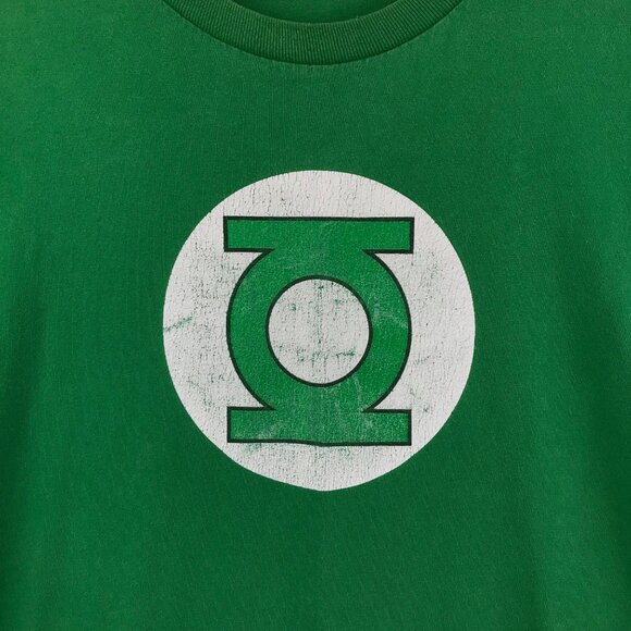 DC Comics Green Lantern T-Shirt Men's XL Short Sleeve Graphic Logo Green - Picture 2 of 11